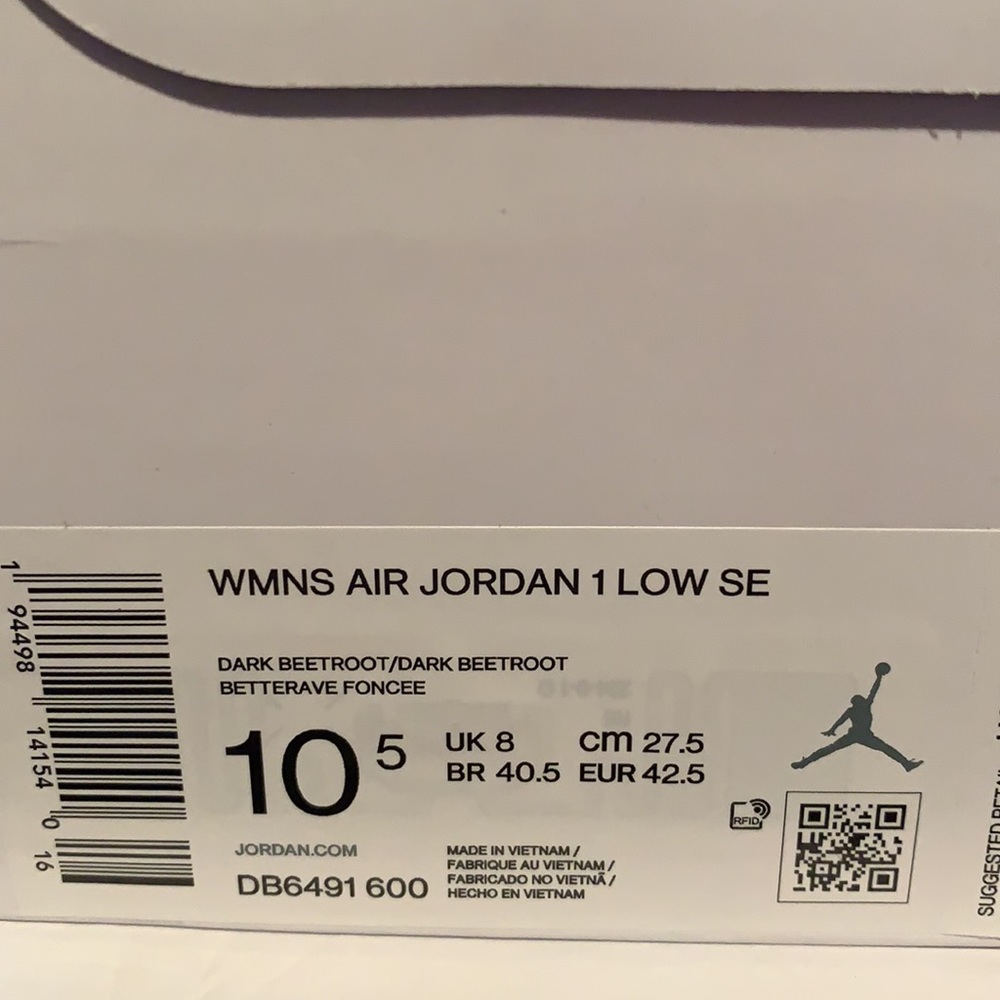 *SOLD* Air Jordan 1 Low Special Edition - Picture 12 of 14